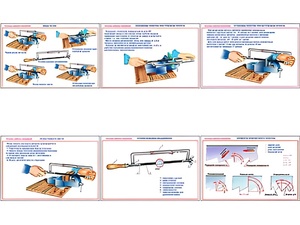 Плакаты ПРОФТЕХ "Основы работы ножовкой" (6 пл, винил, 70х100) - fgospostavki.ru - Ростов-на-Дону