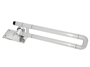 Поручень откидной с антибактериальным покрытием (белый) - fgospostavki.ru - Ростов-на-Дону