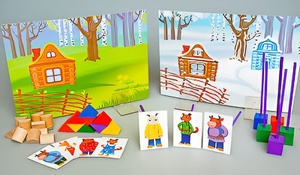 Игровой набор Фребеля "Заюшкина избушка" (серия "Сказочный мир". Выпуск 1) - fgospostavki.ru - Ростов-на-Дону