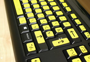 Комплект для маркировки клавиатуры азбукой Брайля - fgospostavki.ru - Ростов-на-Дону