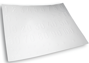 Пособие для слабовидящих детей - Сигнальные карточки по математике - fgospostavki.ru - Ростов-на-Дону