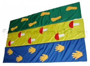 Коврик координационный (из 3-х дорожек + чехол) 120х250 сантиметров - fgospostavki.ru - Ростов-на-Дону