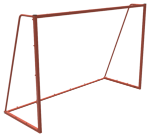 Ворота для минифутбола (2 штуки, без сетки) - fgospostavki.ru - Ростов-на-Дону