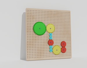 Тактильно–развивающая панель «Механика» - fgospostavki.ru - Ростов-на-Дону