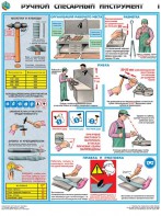 Комплект плакатов "Ручной слесарный инструмент" - fgospostavki.ru - Ростов-на-Дону