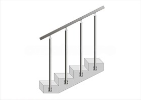 Перила для входной группы - fgospostavki.ru - Ростов-на-Дону