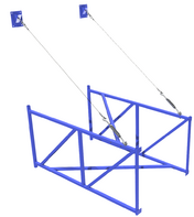 Ферма баскетбольная вынос 2 метра для щита из оргстекла 1,8х.1,05 метра - fgospostavki.ru - Ростов-на-Дону