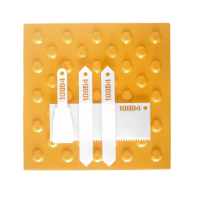 Комплект для нанесения клея: зубчатый шпатель, шпательная лопатка, расшивка (2 штуки) - fgospostavki.ru - Ростов-на-Дону