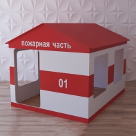 Детский игровой домик «Пожарная служба» - fgospostavki.ru - Ростов-на-Дону
