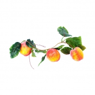Ветка муляжей "Персики" - fgospostavki.ru - Ростов-на-Дону