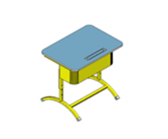 Стол ученический "Асташка -1" одноместный регулируемый - fgospostavki.ru - Ростов-на-Дону