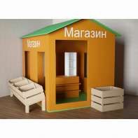 Игровой домик «Рынок» - fgospostavki.ru - Ростов-на-Дону