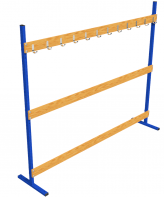 Стеллаж для лыж на 12 пар - fgospostavki.ru - Ростов-на-Дону