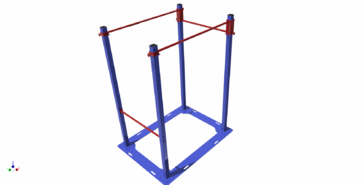 Перекладина четверная для подтягивания (ГТО) - fgospostavki.ru - Ростов-на-Дону