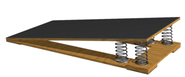 Мостик гимнастический подкидной усиленный (4 пружины) - fgospostavki.ru - Ростов-на-Дону