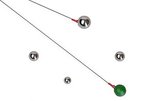 Набор шаров - маятников (5 штук) - fgospostavki.ru - Ростов-на-Дону