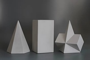Набор гипсовых геометрических тел (15 штук) - fgospostavki.ru - Ростов-на-Дону