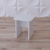 Табурет «Белый кубик» - fgospostavki.ru - Ростов-на-Дону