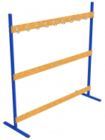 Стеллаж для лыж на 10 пар лыж - fgospostavki.ru - Ростов-на-Дону