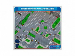Электрифицированный магнитно-маркерный стенд "Светофорное регулирование" - fgospostavki.ru - Ростов-на-Дону