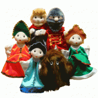 Набор перчаточных кукол "Аленький цветочек" - fgospostavki.ru - Ростов-на-Дону