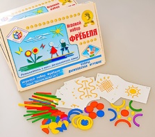 Игровой набор Фребеля "Узоры. Дымковская игрушка" (серия "Красота вокруг нас") - fgospostavki.ru - Ростов-на-Дону