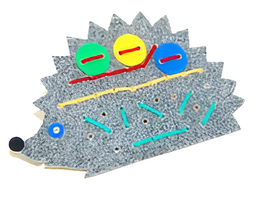 Игра-шнуровка для слабовидящих детей "Ежик" - fgospostavki.ru - Ростов-на-Дону