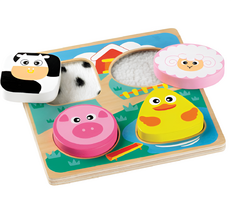 Тактильные пазлы "Ферма" - fgospostavki.ru - Ростов-на-Дону