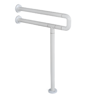 Поручень напольно-настенный с антибактериальным покрытием (белый) - fgospostavki.ru - Ростов-на-Дону