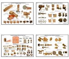 Плакаты ПРОФТЕХ "Основы токарной обработки металла" (20 пл, винил, 70х100) - fgospostavki.ru - Ростов-на-Дону