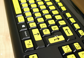 Комплект для маркировки клавиатуры азбукой Брайля - fgospostavki.ru - Ростов-на-Дону