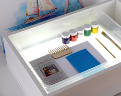 Стол-планшет "Водная фантазия"  (Формат А3) - fgospostavki.ru - Ростов-на-Дону