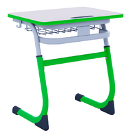 Парта SMARTY одноместная регулируемая по высоте с антивандальной кромкой - fgospostavki.ru - Ростов-на-Дону