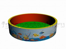 Бассейн круглый с шелкографией - fgospostavki.ru - Ростов-на-Дону