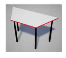 Стол ученический трапеция - fgospostavki.ru - Ростов-на-Дону