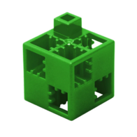 Кубик-основание зеленый 20х20 Artec - fgospostavki.ru - Ростов-на-Дону