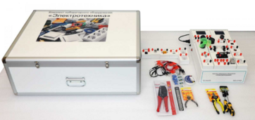 Учебный программно аппаратный комплекс «Электротехника для школ», исполнение настольное, ручное, кейс - fgospostavki.ru - Ростов-на-Дону