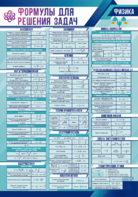 Стенд "Формулы для решения задач по физике" Вариант 1 - fgospostavki.ru - Ростов-на-Дону