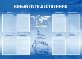 Стенд-уголок "Юный путешественник" - fgospostavki.ru - Ростов-на-Дону