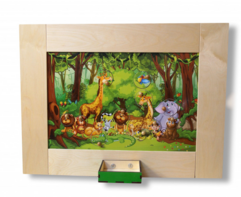 Тактильно-развивающая панель «Мир зверей» - fgospostavki.ru - Ростов-на-Дону