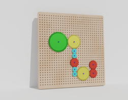 Тактильно–развивающая панель «Механика» - fgospostavki.ru - Ростов-на-Дону