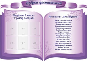 Стенд "Азбука достижений" (резной стенд из 3-х частей) - fgospostavki.ru - Ростов-на-Дону