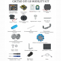 Robo kit DIYGO Мобильный робот с колесами всенаправленного движения - fgospostavki.ru - Ростов-на-Дону
